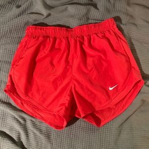 ALL RED Nike Running Shorts